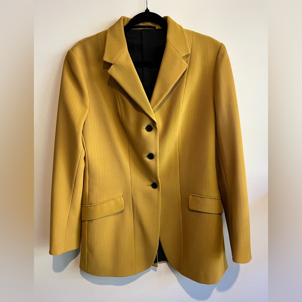 Stunning mustard jacket made in england